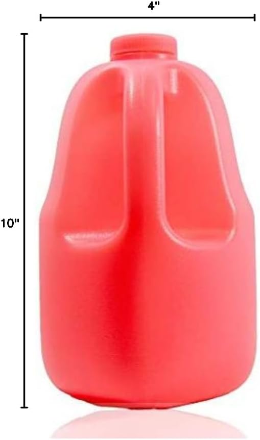 Gallon Gear 1 GALLON LARGE WATER BOTTLE | BPA-FREE PLASTIC | REUSABLE WATER JUG | HYDRATION WATER BOTTLE FOR MEN & WOMEN | GYM, SPORTS, TRAINING & FITNESS (PINK)