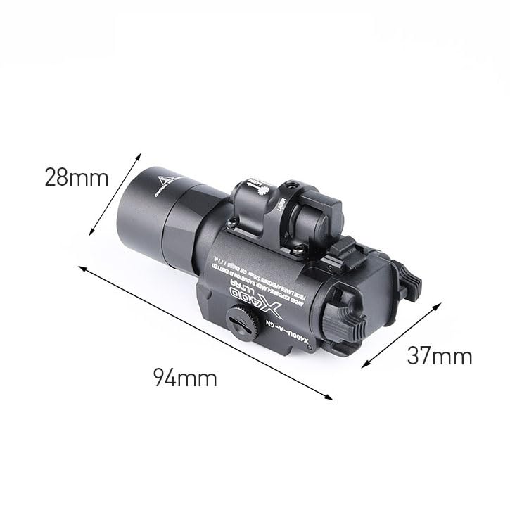 Amazon | Element airsoft CNC加工！X400 ULTRA LEDウエポンライト