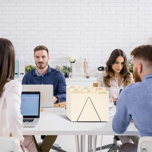 Dossiers de format lettre pour armoire de classement avec onglets 1/3