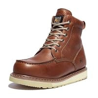Timberland PRO Men's 53009 Wedge Sole 6" Soft-Toe Boot,Rust,13 M