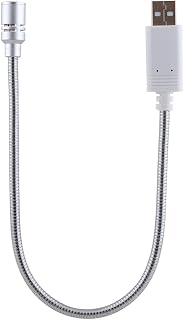 Compact Lightweight USB Microphone for Gaming and Live-Streaming with Aluminum Alloy Body and Sponge Cover, Practical Chatting and Meeting Mic Compatible with Laptop and Desktop