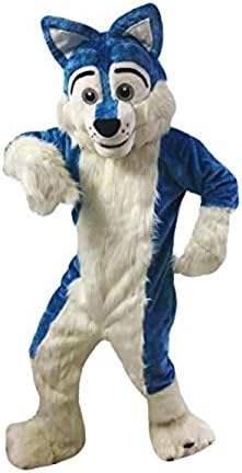 mascotshop Blue Wolf Dog Husky Mouse Christmas Halloween Outfit Fancy Dress, Large