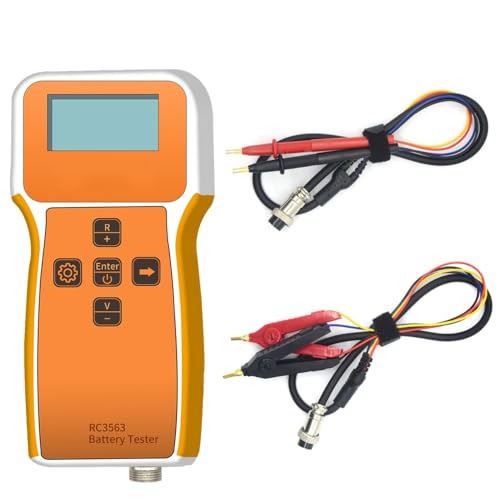 Testeur de batterie HUIOP avec écran LCD et détecteur de résistance interne
