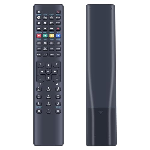 GOUYESHO RC1255 Ersatz Fernbedienung Kompatibel mit Medion TV RC1255 MSN:40051215 E12203 MD21449 MD21451 MD30911 MD31077 MD30915 MD31088 P12313 P13449 P14451 P17102 MSN-40051215