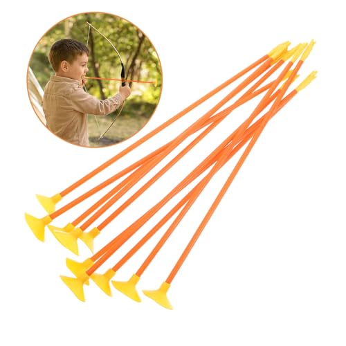 BESPORTBLE 10pcs Suction Cup Arrows for Boys and Girls Toy Bow Safe Arrows for Indoor Archery Games Creative Plastic for Boy Girl Toys - Image 8