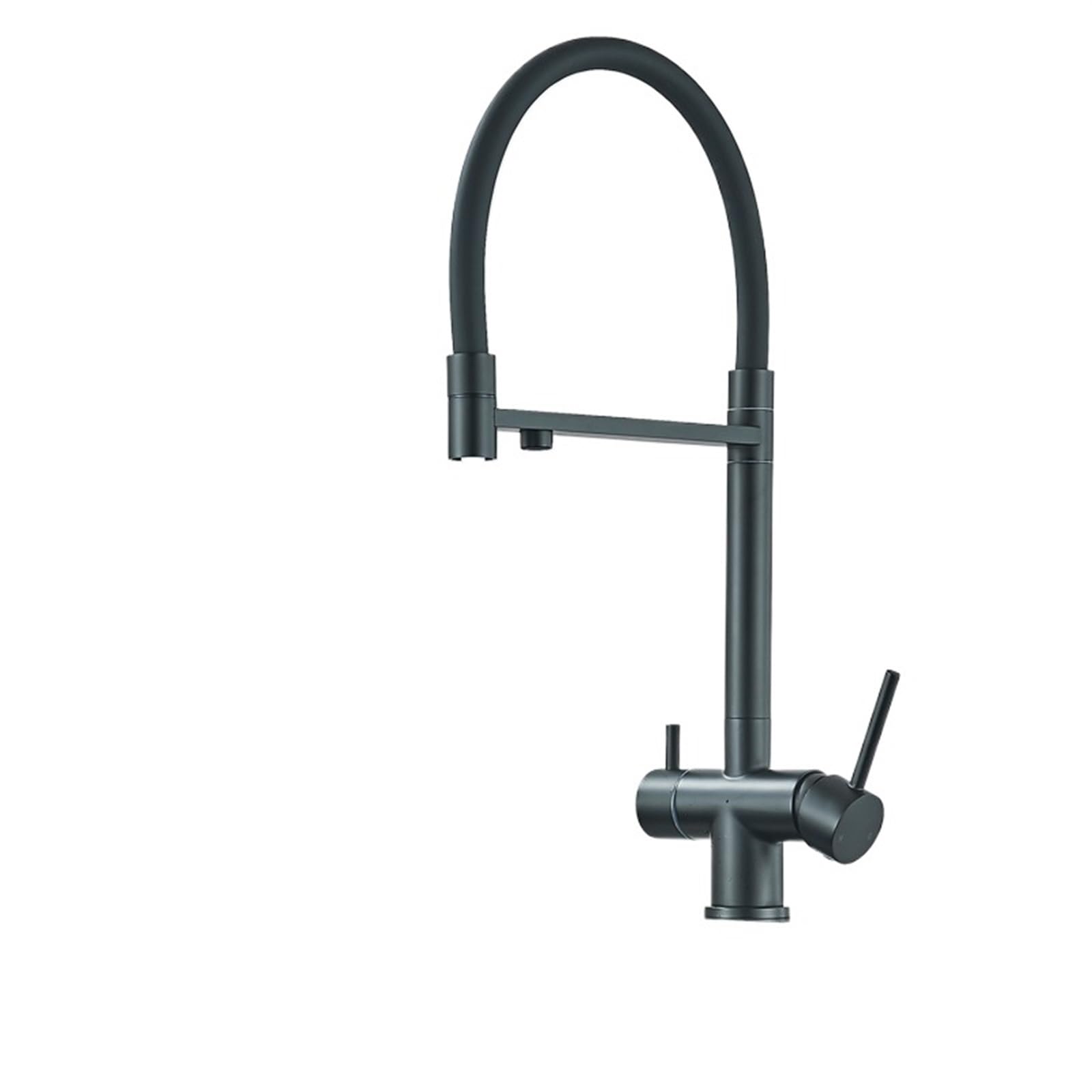 Water-tap Gray Gourmet Sink Faucets Kitchen Pure Water Drinking Purifier Mixer Tap and Cold Water Faucet