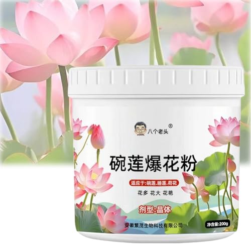 Lotus Foods Aquatic Plant Fertilizer,200g Effective Growth Nutrients for Aquarium Plants,Lotus Foods Aquatic Plant Fertilizer,Water Fertilisers Lotus Nutrients for Bowl,Lily