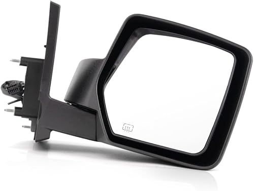 Espejo de puerta para Jeep Patriot 2010-2016 lado del pasajero  Potencia  Calentado  Texturizado  Reemplazo para 5155458AL  CH1321337