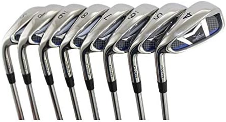 Mens Left Hand Senior Flex Magnum XS-OS1 Complete Golf Set Graphite Woods+with Same Length Steel Irons+Putter