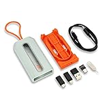 5 in 1 Data Cable Adapter Kit,Data Cable Transfer Storage with Micro USB Type-A OTG Adapter,1.8ft Data and Charger Cable, Charging Cable Convertor for Travel,Hold 2 Micro SD 2 Nano SIM Cards