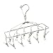 Honey-Can-Do DRY-01102 Clothes Drying Hanger Rack with 12 Clips, Chrome