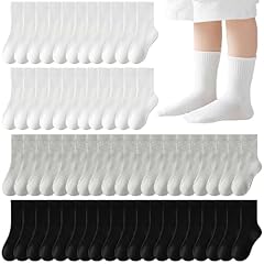 20 Pairs 4-8y 3 Solid Colors