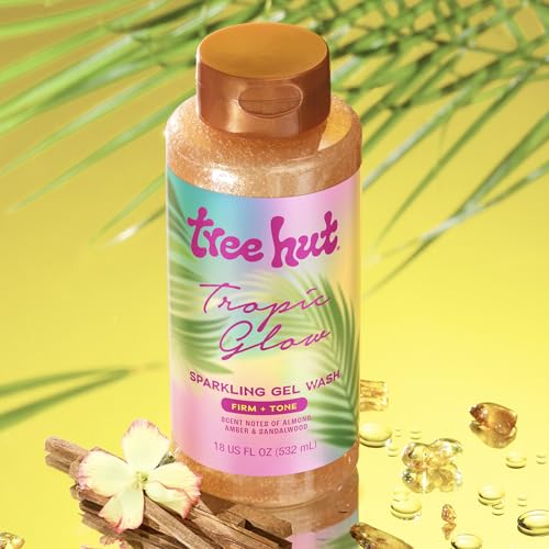 image for Tree Hut Tropic Glow Sparkling Gel Wash, Moisturizing & Hydrating Body