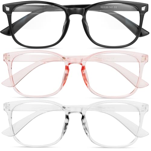 Image of Gaoye Eyewear Frames for Men - Blue Light Blocking Square Glasses, Anti UV Ray Computer Gaming, Blue Blockers for Women