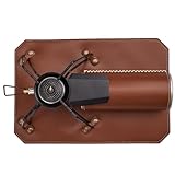 Compact and Portable: Measuring 11.81x7.87 inches, this mat is the perfect size for most camp stoves and hiking stove equipment. Its lightweight and foldable design make it easy to carry and store, ideal for camping trips, picnics, and outdoor adventures