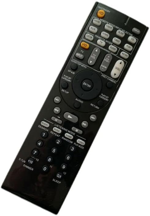 Replacement Remote Control Replace for TV/Audio/Projector for Onkyo RC-710M RC-709M RC-708M RC-707M AV Receiver