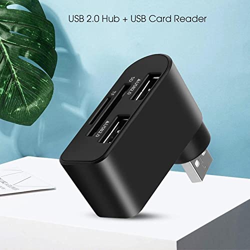 Portatile con rotazione di 180 gradi Hub USB, PC