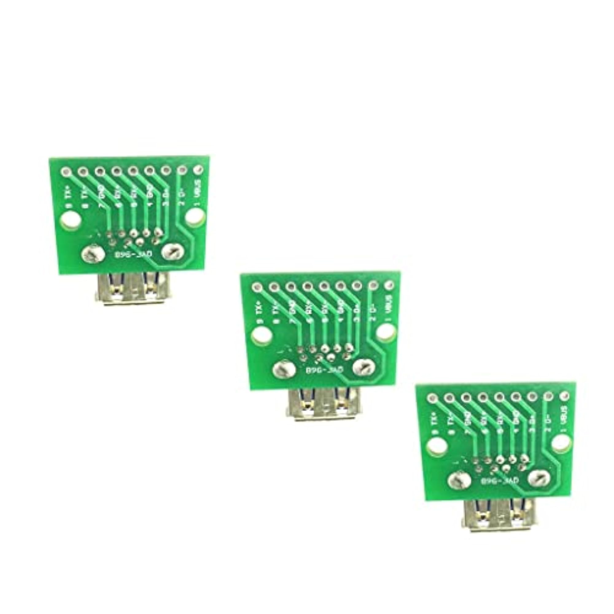 3PCS USB 3.0 Female to DIP Board Module Adapter