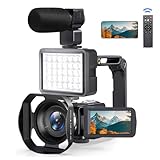 Ourlife 8K Video Camera Camcorder, UHD Digital Camcorder 8K/15FPS 4K/60FPS 5K 6K/30FPS Adjustable, 3' Touch Screen 18X, 64MP Photo 8K Video Camera for Youtubers Filming, WiFi Video Recorder Camera