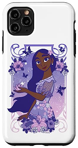 Coque iPhone 11 Pro Max Disney Isabella Portrait Floral Ultra Mince