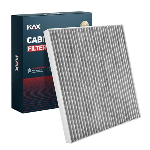 KAX Cabin Air Filter,CF10371 Cabin Air Filter, Replacement for Cadillac CTS (2003-2013), SRX (2004-2009), STS (2005-2011) Activated Carbon Passenger Compartment Filter 25740404, 19130403