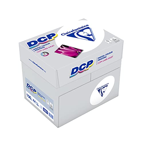Papier blanc A4 Clairefontaine 1821C Digital Color Printing 100 g/m² carton de 2500 feuilles
