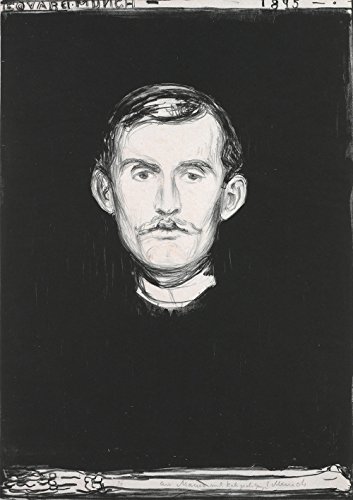 Impression mate Edvard Munch Self-Portrait with Skeleton Arm pour décoration élégante - 2