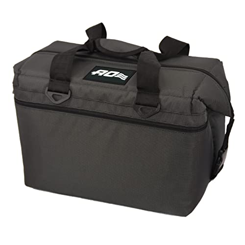AO Coolers AOBA24BKCH 24 Pack Ballistic Cooler Black/Charcoal