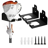 JNIHEEP Garage Organizer Trimmer Rack, Garden Power Tool Hanger Weed Whackers Holder Wall Mounted for Grass Trimmer, Hedge Trimmer, Garage Trimmer, Garden Tools,2 Pack