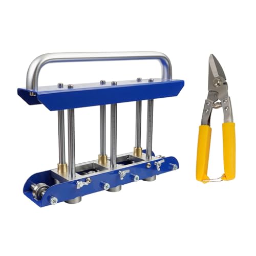 Dobladora de rodillos de 3 estaciones para laminas de cobre aluminio y techos de metal AUNMAS 6