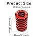 bociloy 2PCS 3D Printer Die Springs 30mm OD 50mm Length, Medium Load Compression Springs, 65Mn Steel Hot Bed Leveling Springs for Industrial Mould Die Spring Set, Red