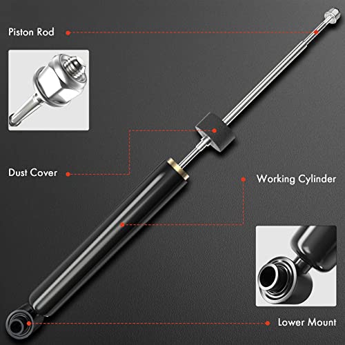 A-Premium Rear Pair (2) Shock Absorber Compatible with Toyota Sienna 2004-2020, Driver and Passenger Side by A-premium - Image 2
