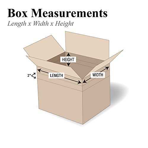 Image of Partners Brand PMD262012 Multi-Depth Corrugated Boxes, 26 inchL x 20 inchW x 12 inchH, Kraft (Pack of 10)