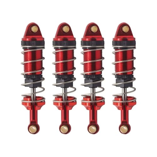 Amortisseur RC hydraulique 60mm rouge pour voiture MJX Hyper Go 14302 1/14