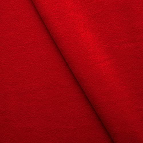 Forro polar - Microforro - Uni - Por metro - (rojo)