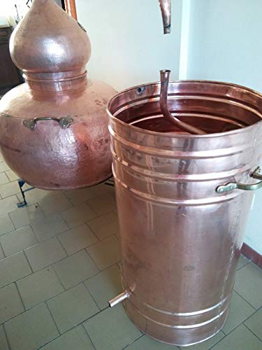 LUSA ALAMBIQUES DE Cobre. Todas Las Tallas. 100L con termómetro
