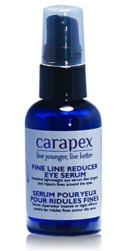 Carapex Fine Line Eye Serum, for Dark Circles and Puffiness, Wrinkles, Crows Feet, Bags, Puffy Eyes (Single)