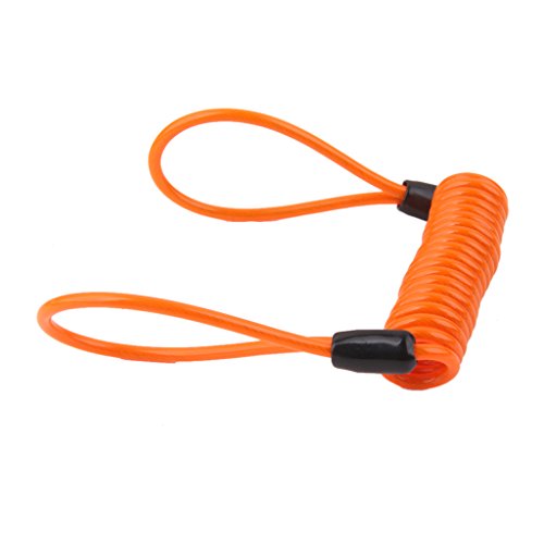 MERIGLARE 2x Cabo de Segurança, Mola, Fio, Freio, Travão, Travão, Cabo, Laranja