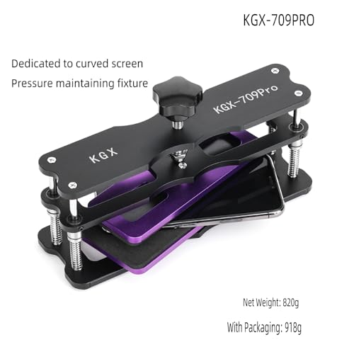 Support d'écran incurvé de téléphone pour forme d'impression et pose de vitre tactile - 4