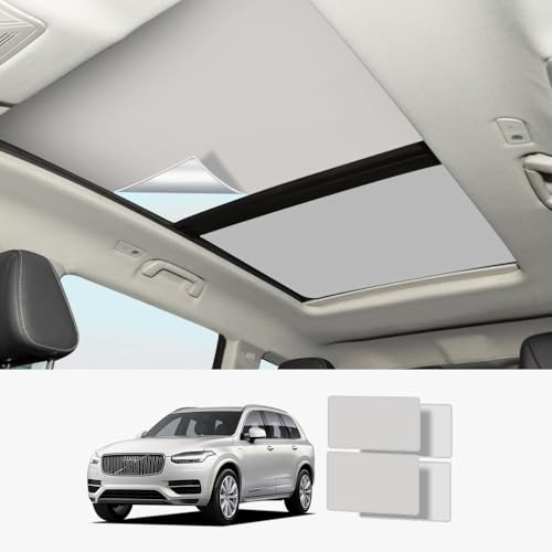 Gurgling Sound from Sunroof Area, while Driving in the Rain - 2019 Volvo XC40 5 LAST CALL Foldable Sunroof Sunshade Compatible for Volvo 2015-2024 XC90 Accessories, Adsorption Insulation Roof Sunshade for XC90 UV Reflective and Heat Protection Sunroof Shade (Beige)