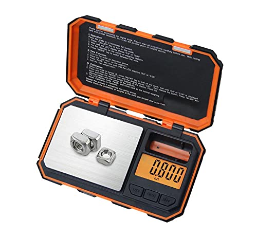Báscula Electrónica de Joyería Mini Precisión 200g 0.01g miniatura 2