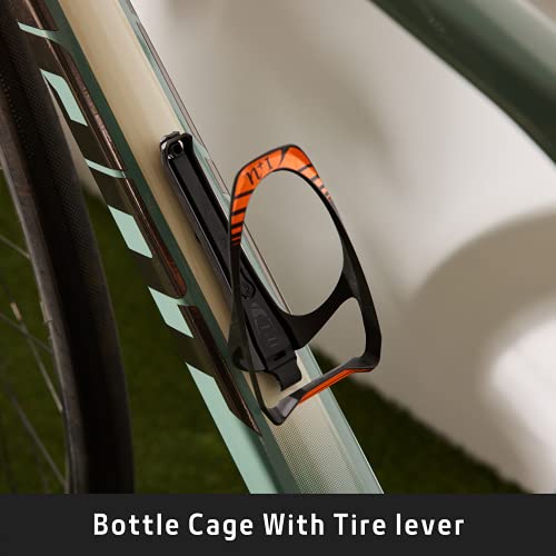N+1 Carbon Fiber Lightweight Bike Water Bottle Holder- Bicycle Bottle Cage With Integrated Tire Levers And Steel Bolts For Mtb, Road Bikes, And Mountain Bikes #TOP5