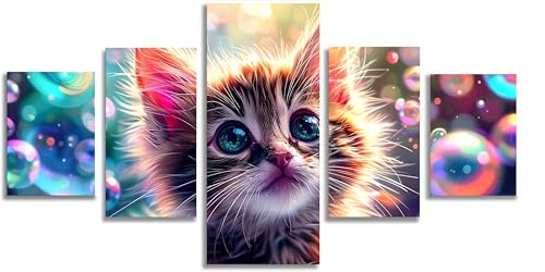 Kit complet broderie diamant 5 pack Mefooge, l'idée cadeau créative idéale