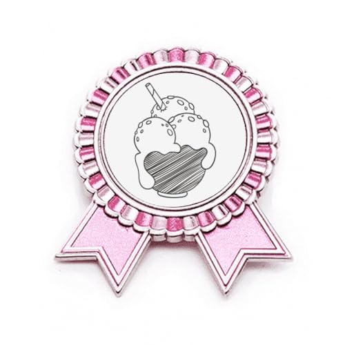 Broche boule de glace en métal pour sublimer vos vestes d'hiver
