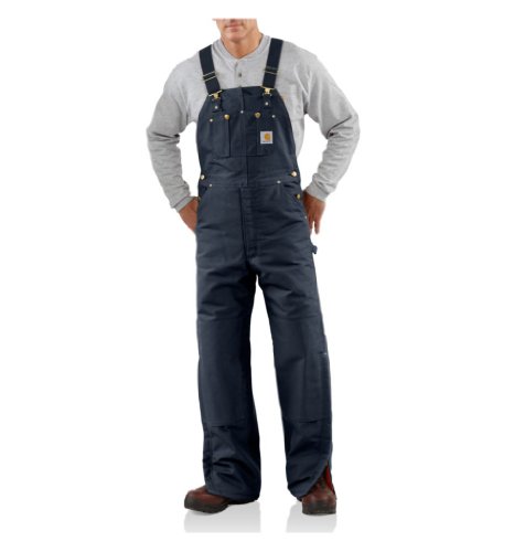 Carhartt Men's Quilt Lined Duck Bib Overalls