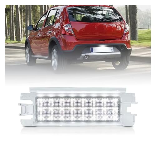 Luz LED Para Placa Matrícula de Alta Intensidad Blanca para Logan 2