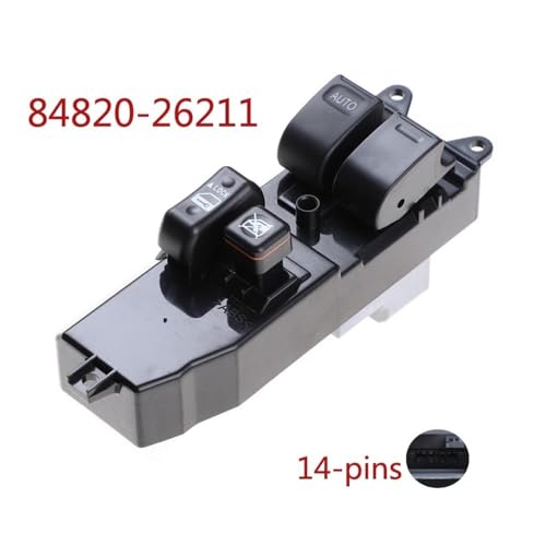 Commutation lève vitre bouton 84820-26211 interrupteur pour utilitaire gauche