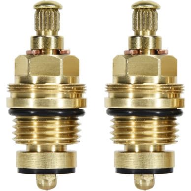 Threaded Tap Glands 8mm Spline with Threaded Collar, 2 in Pack