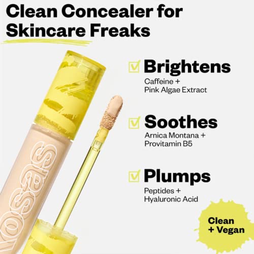 Kosas Revealer Concealer - Medium Coverage Makeup, Conceals Dark Circles Under Eyes, Dark Spots And Blemishes (Tone 04) #TOP4