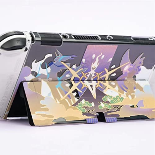 ENFILY Linda capa Tears of The Kingdom Arceus compatível com Nintendo Switch OLED, capa acoplável, c